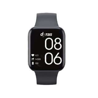 Dyras WATCH-M21 1.69" HD IP68 Bluetooth Fekete okosóra