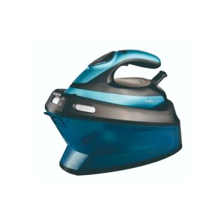 Oliver Voltz OV51052A, 3200 W, 1500 ml, Öntisztító, 3 fokozatú gőzölés, Kerámia vasalótalp, Tűrkízkék, Gőzvasaló állomás