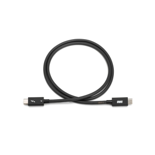 OWC OWCCBLTB4C2.0M Thunderbolt kábel 2 M 40 Gbit/s Fekete