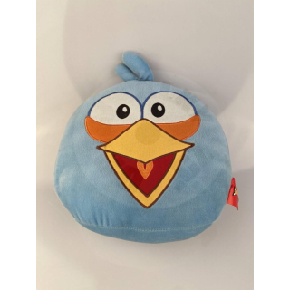 Angry Birds, Kék, 29 x 29 cm, Puha, Párna