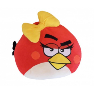 Angry Birds - pretty, 40 cm, Piros, Puha, Párna