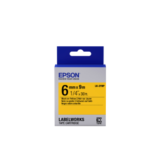 Epson LK-2YBP címkéző szalag Sárgán fekete