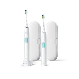 Philips Sonicare ProtectiveClean Series 4300 HX6807/35 szónikus elektromos fogkefe dupla szett, fehér