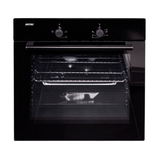 MPM 63-BO-12, 2200 W, 66 L, 3 Funkció, Beépíthető, (A), Fekete elektromos sütő