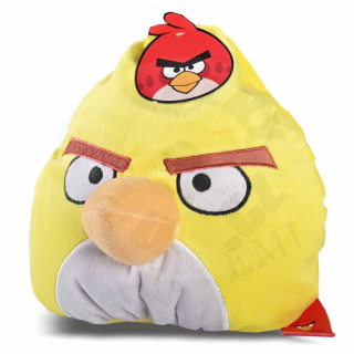 Angry Birds - Yellow, 25 cm, Puha, Párna