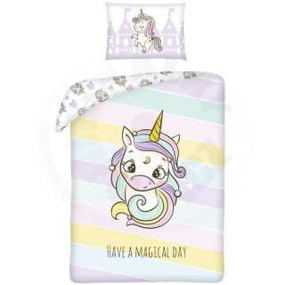 Halantex, Unicorn, 100 x 135, 40 x 60 cm, Pamut, Egyszemélyes Paplan
