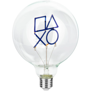 Paladone, Sony PlayStation, Official, LED Neon, E27 (G125, 1W), Lámpa izzó