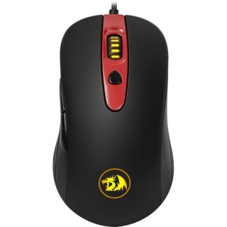Redragon M703 Gerderus, 7200 DPI, LED világítás, USB, Optikai, Gaming, Vezetékes egér