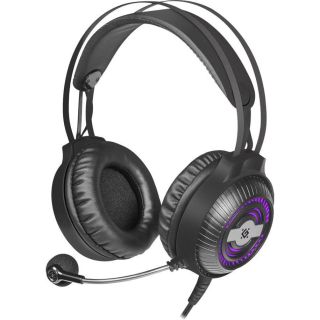 Defender Stella, 2 x 3.5 mm Jack, USB, 20–20000 Hz, Fekete, Gamer Vezetékes Headset
