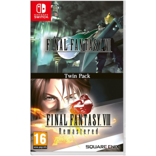 Final Fantasy VII & Final Fantasy VIII Remastered Twin Pack, Nintendo Switch, Konzol játékszoftver