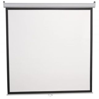 Sbox PSM-112 200 x 200cm, 112 " fehér-fekete vetítővászon