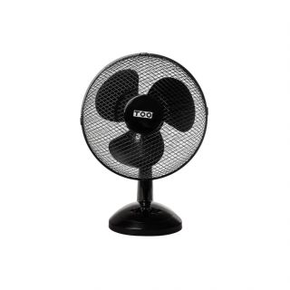 TOO FAND-30-201-B 45 W, 3 sebesség, 30 cm lapátátmérő Fekete asztali ventilátor