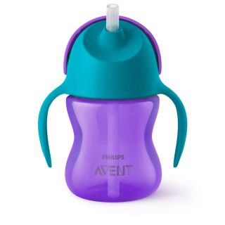 Philips Avent Bendy SCF796/02 200ml 9h+ zöld-lila szívószálas itatópohár 