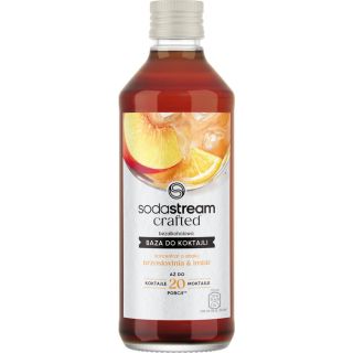 SodaStream Crafted Mixers, 330 ml, Őszibarack & Gyömbér, Szódagép italkeverék