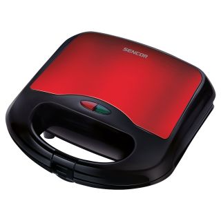 Sencor SSM4221RD 700 W, 2 szendvics piros-fekete szendvicssütő