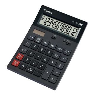 CANON "AS-1200" 12 számjegyes környezetbarát asztali számológép