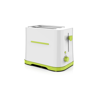 Dyras T-353G, 700 W, 2 Szeletes, Fehér-Zöld kenyérpirító