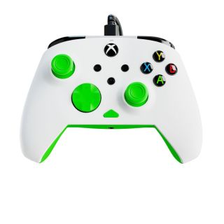 Turtle Beach Rematch Core, Xbox Series X|S, Xbox One, PC, White/Green, Vezetékes kontroller