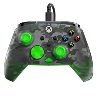 Turtle Beach Rematch Core, Xbox Series X|S, Xbox One, PC, Black/Green, Vezetékes kontroller
