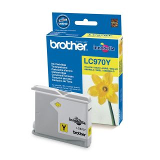 Brother LC970Y (300 lap) sárga eredeti tintapatron