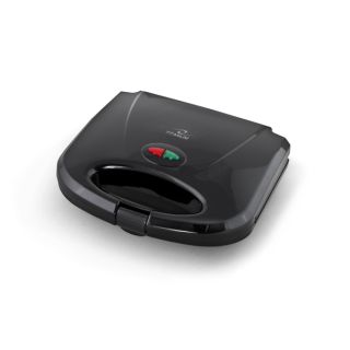 Esperanza TKT003, Raspberry, 750W, 2-szeletes, Hőszigetelt, Tapadásmentes, Fekete, Gofrisütő