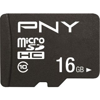 PNY PERFORMANCE PLUS 16GB MICRO SD Class 10 memóriakártya + SD adapter