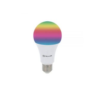 Tellur TLL331011 E27, 10W, RGB WiFi Okos LED Izzó