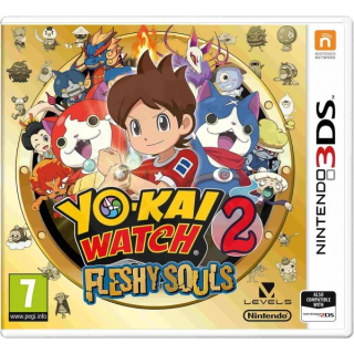 YO-KAI Watch 2: Fleshy Souls, Nintendo 3DS, Konzol játékszoftver