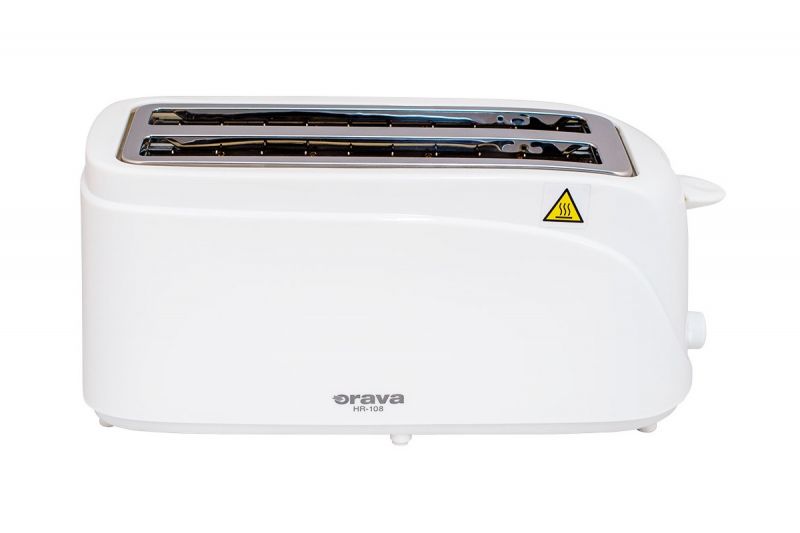 Orava HR-108 1200 W, 4 szelet, 6 fokozat Fehér kenyérpiritó 