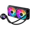 Asus ROG STRIX LC II 280 ARGB 700 - 2100 RPM, 102.3 CFM, 35.7 dB Fekete processzor vízhűtő