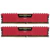 Corsair 16GB (2x8GB) Vengeance LPX Red 3200MHz DDR4 CL16 1.35V Dual-channel memória