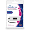 MediaRange MR917 64 GB USB A 3.2 Gen 1 Fekete, Ezüst Pendrive