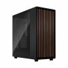 Fractal Design FD-C-NOR1X-02 Midi Tower Fekete, Faszén számítógép ház