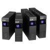 EATON 650VA - ELP650DIN (4 Schuko kimenet, line-interaktív, LCD, USB, szoftver, AVR, rack/torony) szünetmentes táp