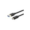 Equip 12834107 (USB Type-C -> USB-A 3.1 kábel, apa/apa, 1m) átalakító kábel
