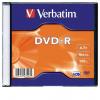 Verbatim AZO, 4,7GB, 16x, vékony tok, DVD-R lemez