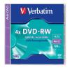 Verbatim 43285 újraírható, 4,7GB, 4x, normál tok DVD-RW lemez