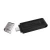 Kingston DT 70 32GB USB-C 3.2 Gen 1 fekete pendrive