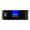 GOODRAM PX500 256GB M.2 NVMe PCIe Gen 3x4 3D NAND belső SSD