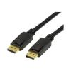 Logilink CV0119 DisplayPort 1.4, 8K / 60 Hz, 1m fekete kábel