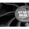 Akasa Apache PWM 12cm Fekete Ventilátor
