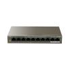 Tenda TEF1110P-8-102W 8-Port 10/100Mbps+2 Gigabit Desktop Switch With 8-Port PoE