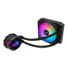 ASUS ROG STRIX LC 120 RGB all-in-one liquid CPU cooler with Aura Sync RGB and ASUS ROG 120mm ARGB radiator fan