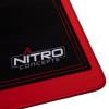 Nitro Concepts Deskmat DM12 Fekete/Piros Szövet Egérpad