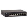 Cisco SG250-08HP 8port GbE LAN Smart menedzselhető PoE switch