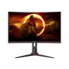 AOC C24G2U/BK 23.8inch VA Curved 1920x1080 130MM 165Hz 1ms MPRT FreeSync Premium USB HUB SPEAKERS DPx1 HDMIx2 VESA 100x100 GAMING