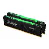 Kingston Fury Beast RGB DDR4 32GB(2x16GB) 3200MHz CL16 DIMM 1.35V 1R memória