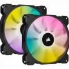 CORSAIR SP140 RGB ELITE 140mm RGB LED Fan with AirGuide Dual Pack