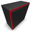 NZXT H710 Tempered Glass Matte Black/Red
