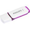 Philips FM64FD70B USB flash meghajtó 64 GB USB A típus 2.0 Lila, Fehér
